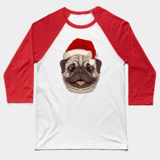 santa pug Baseball T-Shirt